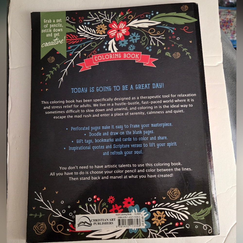 Bundle/3 Adult Coloring Books - Picture 14 of 16